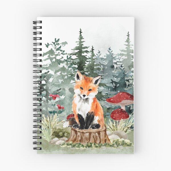 Item preview, Fox, Forest, Woodland. designed and sold by SofikoDesigns.