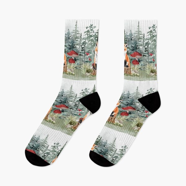 Item preview, Fox, Forest, Woodland. designed and sold by SofikoDesigns.