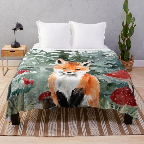 Item preview, Fox, Forest, Woodland. designed and sold by SofikoDesigns.