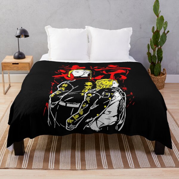 Item preview, Tokyo Revengers Mikey Sano Red Silhouette Art designed and sold by bakercolli.
