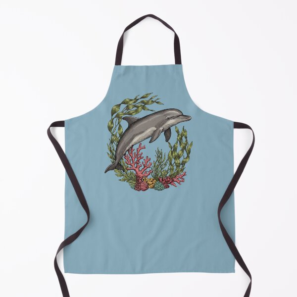 Item preview, Bottlenose Dolphin Marine Life Kelp designed and sold by BirdsnStuff.