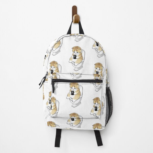 Item preview, Mofusand - Cat on Phone on Toilet designed and sold by penny555.