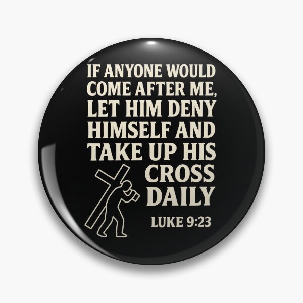 Item preview, Luke 9:23 Take Up Your Cross Daily designed and sold by abubjxtn65.