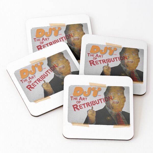 Item preview, DJT and The Art of RETRIBUTION designed and sold by Alex Preiss.