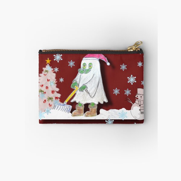 Item preview, Holiday Hustle Mode – Cute Christmas Dragon Art designed and sold by Bella Kiwi Art.