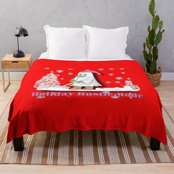 Item preview, Holiday Hustle Mode – Cute Christmas Dragon Art designed and sold by Bella Kiwi Art.