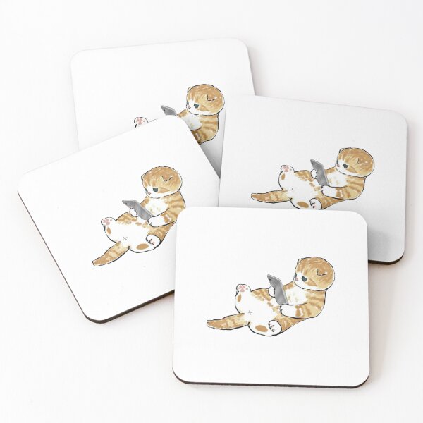 Item preview, Mofusand - Cat on Phone  designed and sold by penny555.