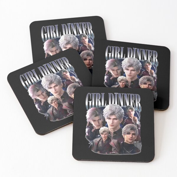 Item preview, Love and Deepspace Girl Dinner Otome Game Art designed and sold by bakercolli.