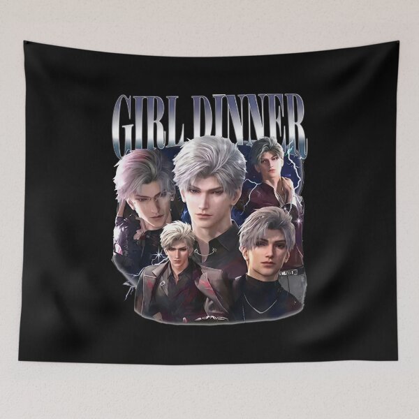 Item preview, Love and Deepspace Girl Dinner Otome Game Art designed and sold by bakercolli.