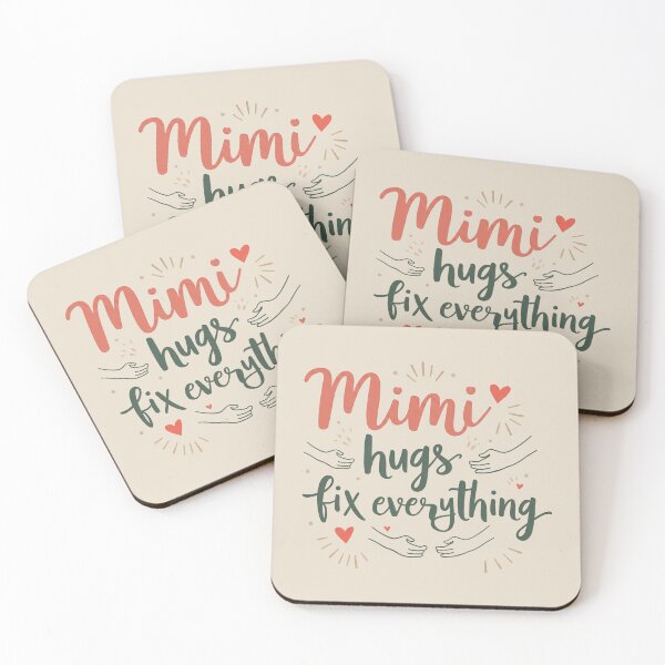Item preview, Cute Mimi Hugs Fix Everything Grandma Love Graphic designed and sold by AdyKurniawan.