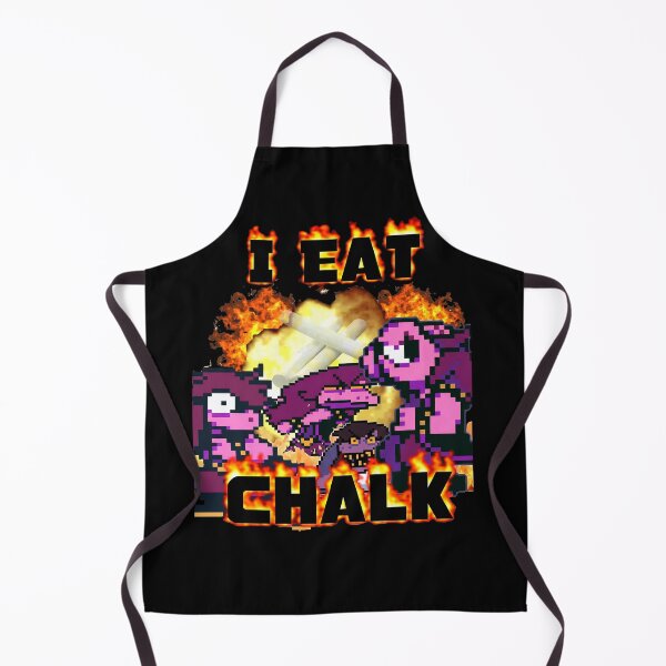 Item preview, Deltarune Susie I Eat Chalk Funny Game Meme designed and sold by bakercolli.