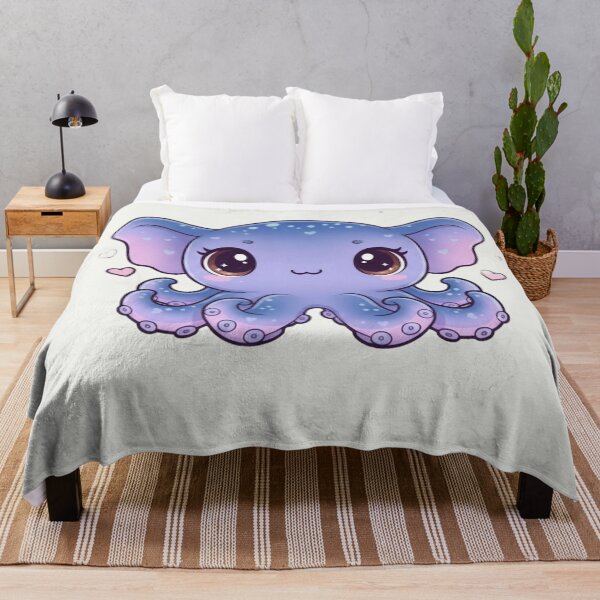 Item preview, Cute Kawaii Dumbo Octopus Pun - I'm All Ears For You Ocean Art designed and sold by arup7980.