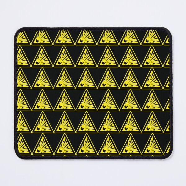 Item preview, explosive warning sign  designed and sold by theGalaxyFox.