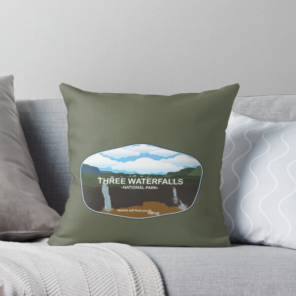 Item preview, Three Waterfalls National Park Patch designed and sold by Wenby-Weaselbee.