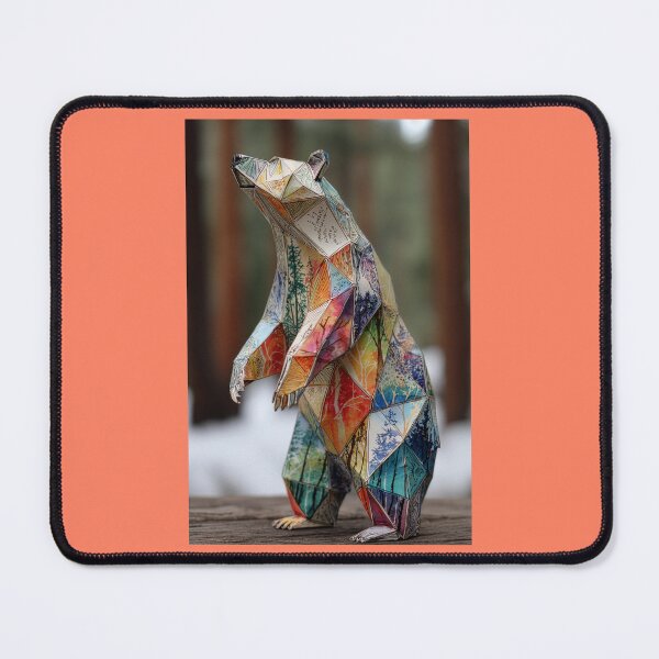 Item preview, Colorful Origami Bear designed and sold by Tridentulus.