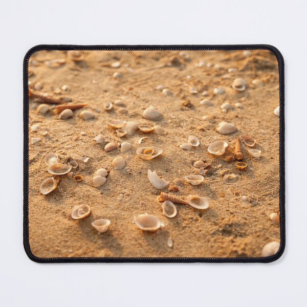 Item preview, Seashell Scatter in Golden Sand designed and sold by druidwolfart.