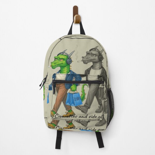 Item preview, Cool Street Dragon Art – Whimsical Urban Fantasy Creature Design designed and sold by Bella Kiwi Art.