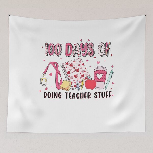 Item preview, 100 Days Teacher designed and sold by Kuzmichdmitriy.