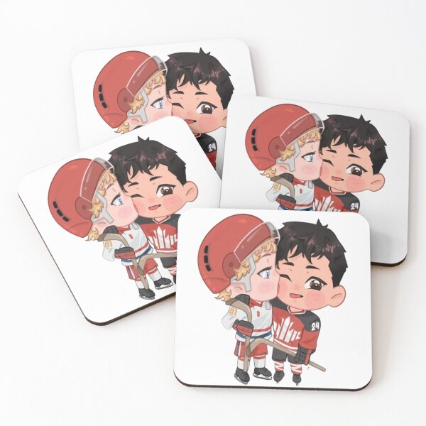 Item preview, Hollander & Rozanov Intense Rivalry Chibi Kiss designed and sold by GenZINISH.