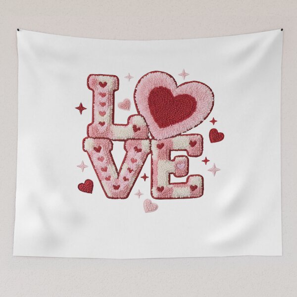 Item preview, Faux Yarn Crochet Love Valentine designed and sold by Kuzmichdmitriy.