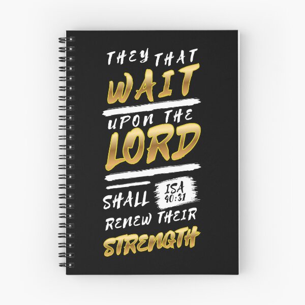 Item preview, Isaiah 40:31 Brush Lettering Bible Verse Typography (KJV) designed and sold by Clothed in Scripture.