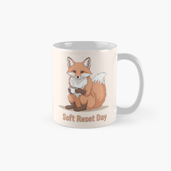 Item preview, Pastel Fox Soft Reset Day Relaxing Meme Art designed and sold by Moon's Arts.