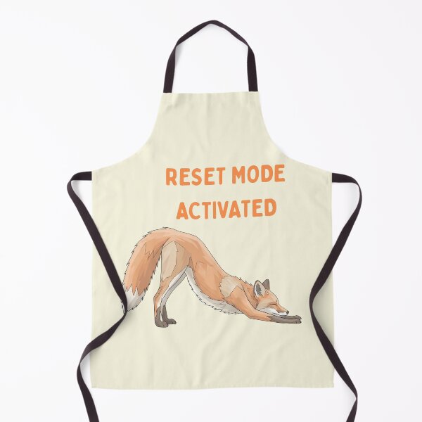 Item preview, Pastel Fox Reset Mode Activated Cute Meme Art designed and sold by Moon's Arts.