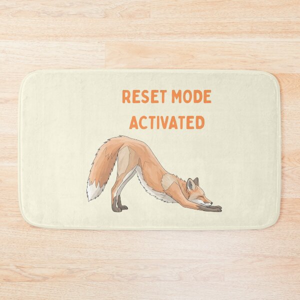 Item preview, Pastel Fox Reset Mode Activated Cute Meme Art designed and sold by Moon's Arts.