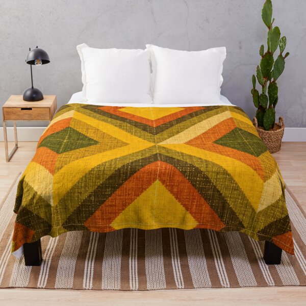 Item preview, A Retro Geometric Pattern Fabric Texture. designed and sold by Boundless PixelForge.