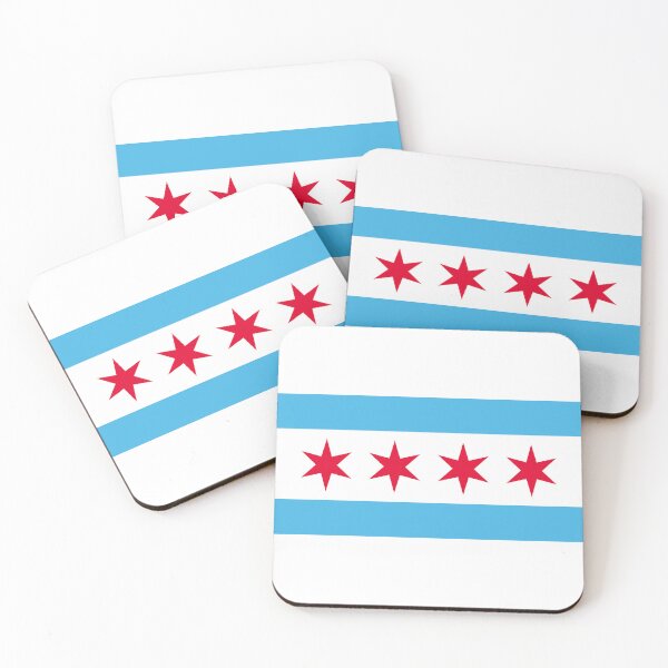 Item preview, Chicago flag designed and sold by rheyes.