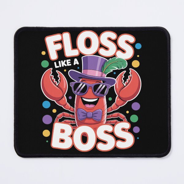 Item preview, Floss Like a Boss Flossing Crawfish Mardi Gras Costume Kids designed and sold by RonnasJackson.