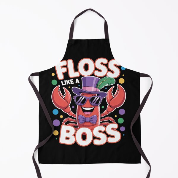 Item preview, Floss Like a Boss Flossing Crawfish Mardi Gras Costume Kids designed and sold by RonnasJackson.