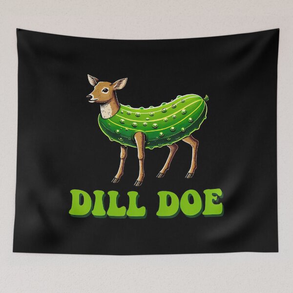 Item preview, Dill Doe Funny Humor Inappropriate Pickle Deer designed and sold by RylynKaub86.