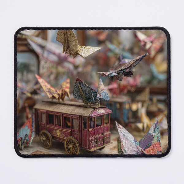 Item preview, Origami Butterflies and Vardo Wagon designed and sold by Tridentulus.