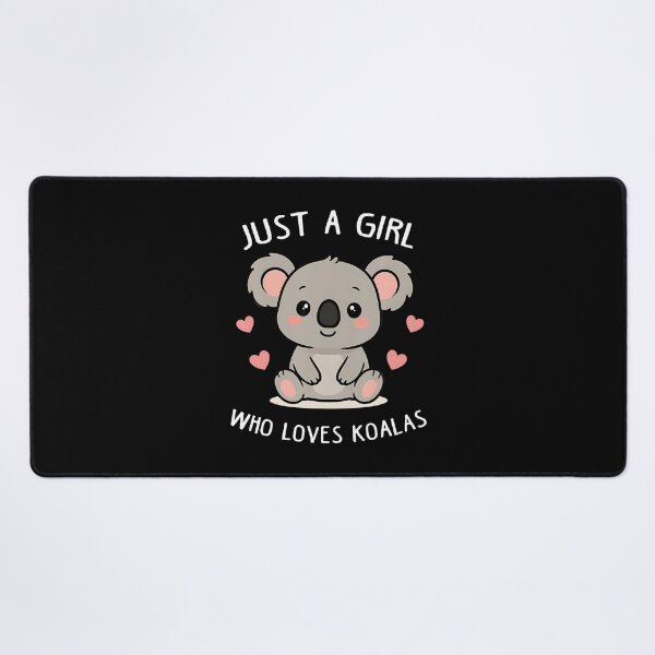 Item preview, Just A Girl Who Loves Koalas Cute Funny Koala Women designed and sold by RylynKaub86.