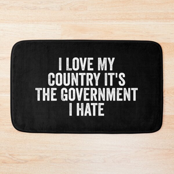 Item preview, Amo a mi país, es el gobierno lo que odio. designed and sold by manueldila.