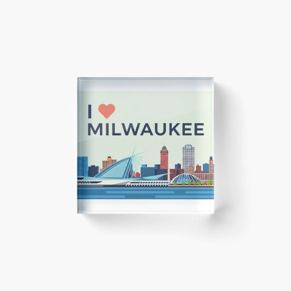 Item preview, I Love Milwaukee  City designed and sold by VerizalShop.