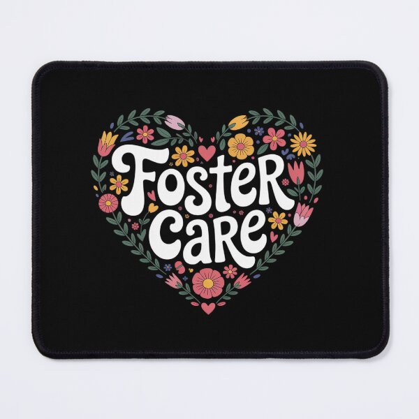 Item preview, Fostering Heart Floral Wreath Gotcha Day for Mom Dad designed and sold by RonnasJackson.