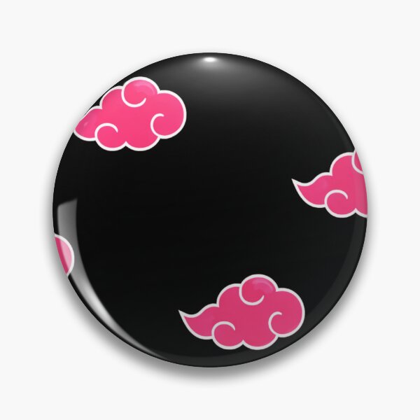 Item preview, Dark Pink Cloud Pattern on Black – Anime Aesthetic Design designed and sold by Dannygirl999.