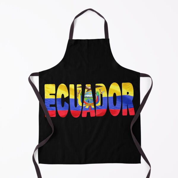 Item preview, ECUADOR - Flag Flying in Wind cut to Letters Souvenir Sticker Shirt designed and sold by Adam Gormley.