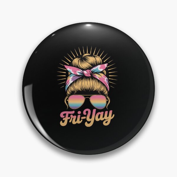 Item preview, Fri Yay Funny Friday Lovers Fri-Yay Teacher Weekend Tie Dye designed and sold by RonnasJackson.
