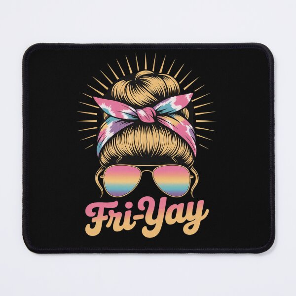 Item preview, Fri Yay Funny Friday Lovers Fri-Yay Teacher Weekend Tie Dye designed and sold by RonnasJackson.