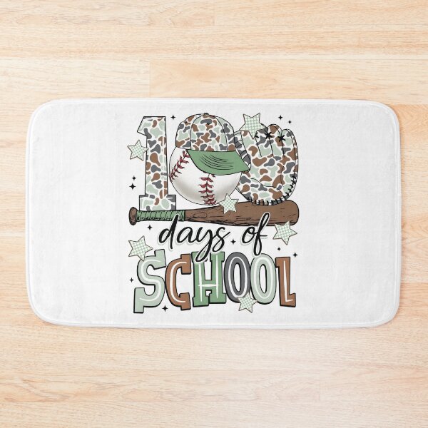 Item preview, 100 Days of School Baseball designed and sold by Kajetanduczynsk.