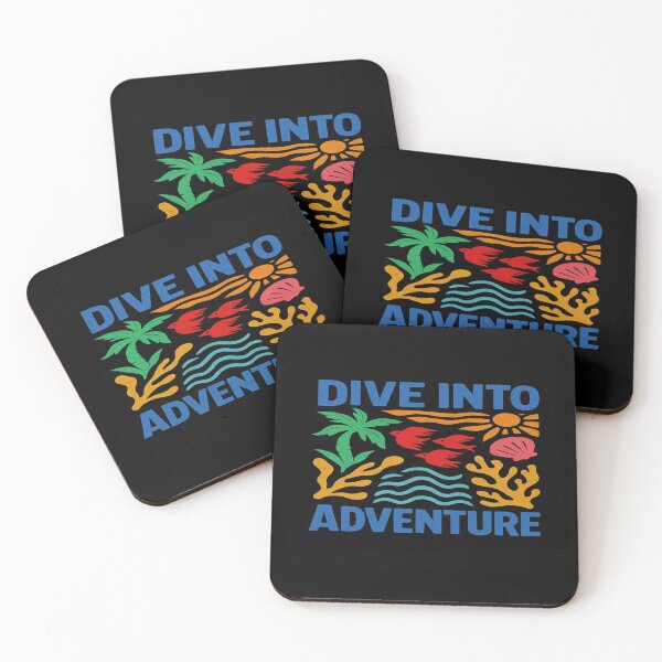 Item preview, Tropical Ocean Adventure Design – Dive Into Summer Vibes with Fish, Coral, Palm Trees & Waves designed and sold by Bright Nest Studio.