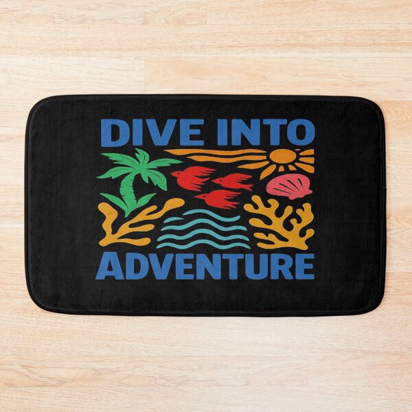 Item preview, Tropical Ocean Adventure Design – Dive Into Summer Vibes with Fish, Coral, Palm Trees & Waves designed and sold by Bright Nest Studio.