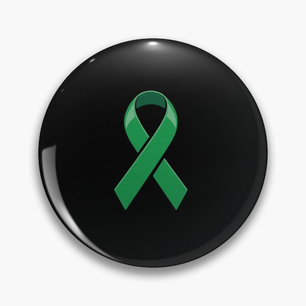 Item preview, Gallbladder Cancer Awareness Ribbon Bile Duct Chemo Green designed and sold by RonnasJackson.