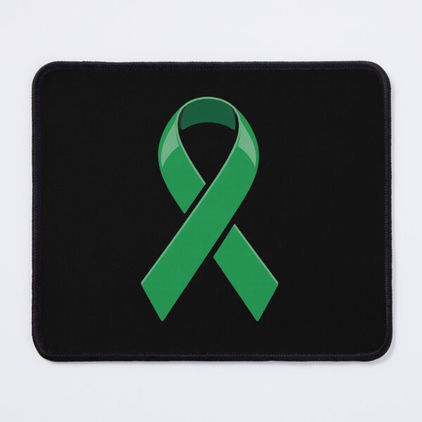 Item preview, Gallbladder Cancer Awareness Ribbon Bile Duct Chemo Green designed and sold by RonnasJackson.