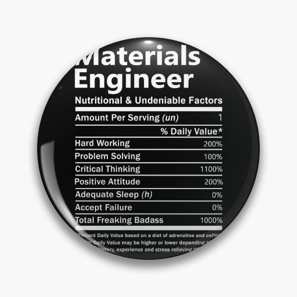 Item preview, Materials Engineer designed and sold by SperryRoger.