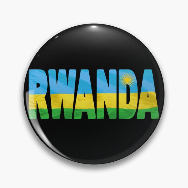 Item preview, RWANDA - Flag Flying in Wind cut to Letters Souvenir Sticker Shirt T-Shirt designed and sold by Adam Gormley.