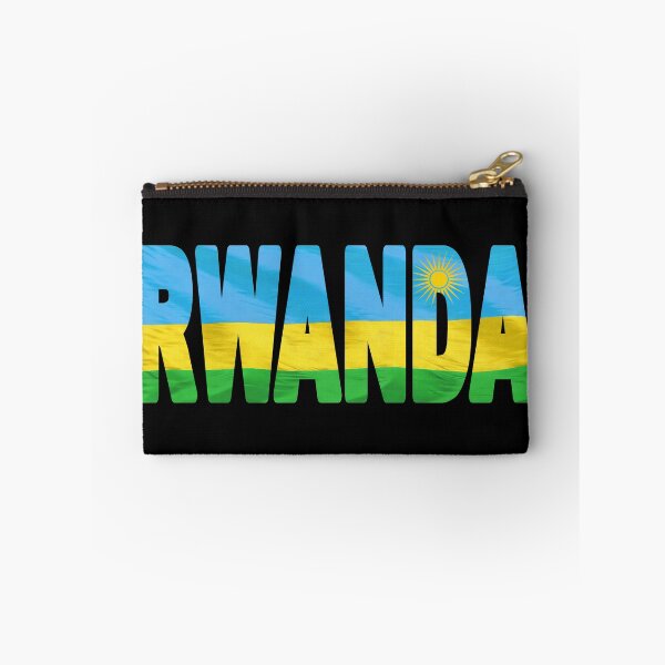 Item preview, RWANDA - Flag Flying in Wind cut to Letters Souvenir Sticker Shirt T-Shirt designed and sold by Adam Gormley.